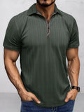 Atmungsaktives Sommer-Strick-Poloshirt