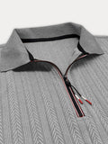 Atmungsaktives Sommer-Strick-Poloshirt
