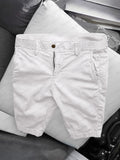 Lässige Business Gerade Baumwoll-Shorts