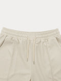 Locker sitzendes 2-teiliges Athleisure-Set aus Waffelstrick