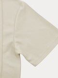 Locker sitzendes 2-teiliges Athleisure-Set aus Waffelstrick