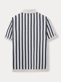Urban Casual Gestreiftes Strick-Top