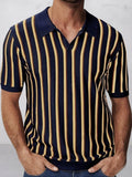 Urban Casual Gestreiftes Strick-Top