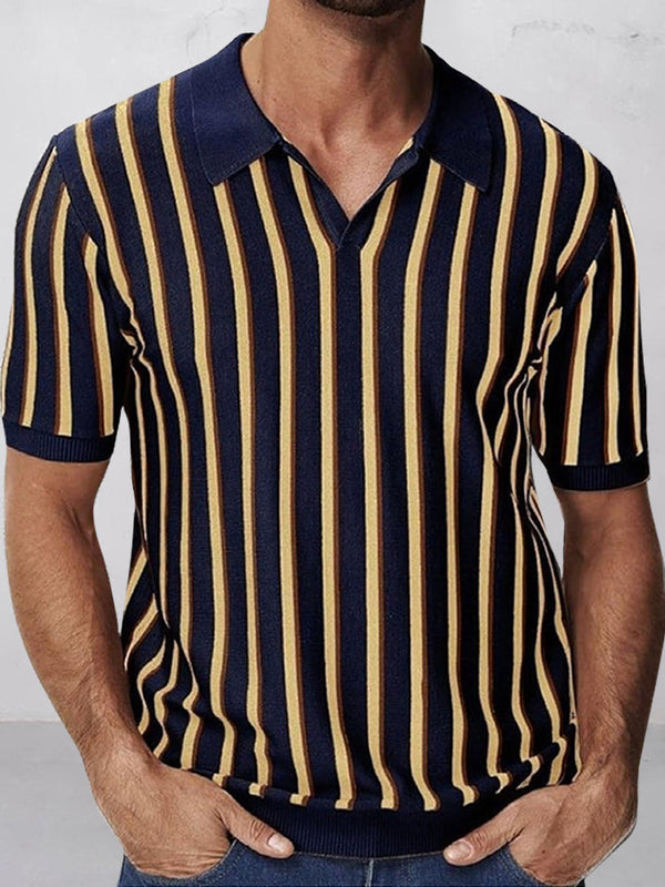 Urban Casual Gestreiftes Strick-Top