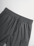 Relaxed Fit Utility Cargo-Shorts