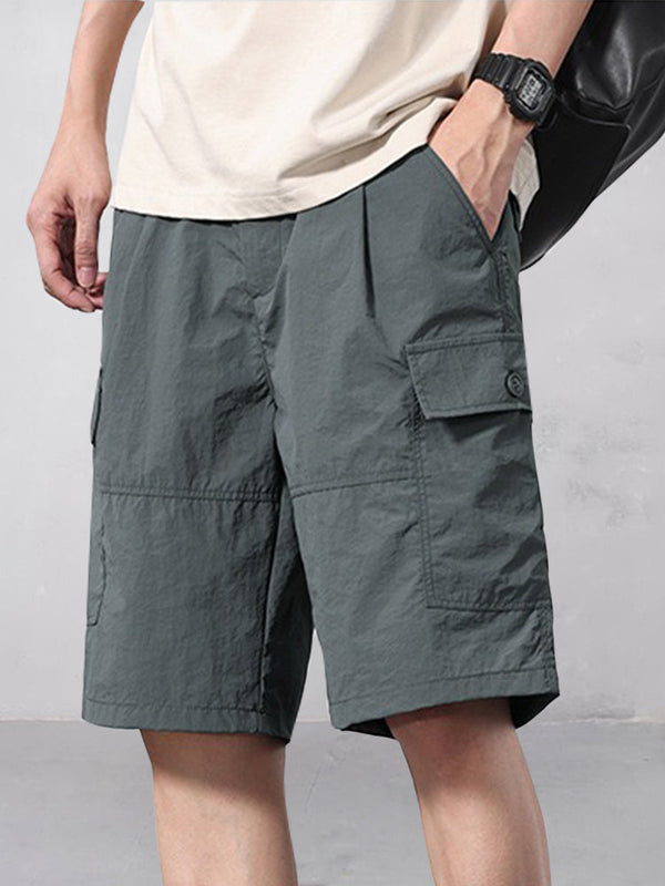 Lässige Sommer Utility Cargo-Shorts