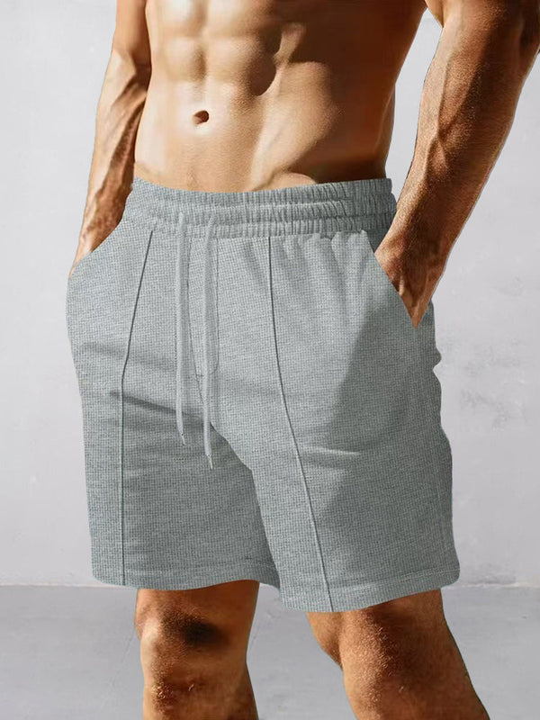 Bequeme Waffel-Shorts für den Alltag