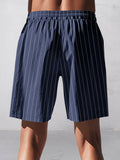 Casual 100% Baumwolle Gestreifte Shorts