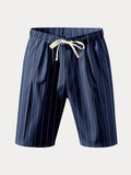 Casual 100% Baumwolle Gestreifte Shorts