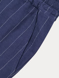 Casual 100% Baumwolle Gestreifte Shorts