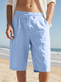 Casual Style Premium Baumwoll-Shorts