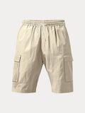 Klassische Atmungsaktive Baumwoll-Cargo-Shorts