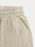 Klassische Atmungsaktive Baumwoll-Cargo-Shorts
