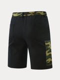 Modische Cargo-Shorts mit Camouflage-Details