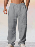 Casual 100% Baumwolle Kordelzug-Hose