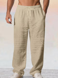 Casual 100% Baumwolle Kordelzug-Hose