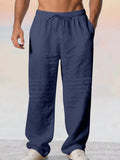 Casual 100% Baumwolle Kordelzug-Hose