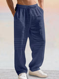 Casual 100% Baumwolle Kordelzug-Hose