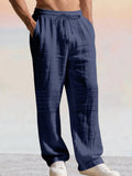 Casual 100% Baumwolle Kordelzug-Hose