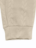 Casual Loose Fit Jacquard-Jogginghose