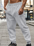 Casual Loose Fit Jacquard-Jogginghose