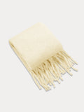 Ultraweicher Mohair-Quasten-Schal