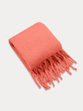 Ultraweicher Mohair-Quasten-Schal