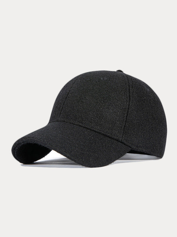 Athleisure Wollmisch-Kurzschirm-Baseball-Cap