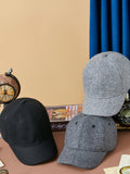 Athleisure Wollmisch-Kurzschirm-Baseball-Cap