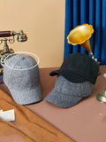 Athleisure Wollmisch-Kurzschirm-Baseball-Cap