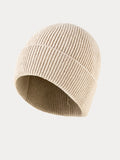 Elastische Wollmisch-Strick-Beanie