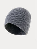 Elastische Wollmisch-Strick-Beanie