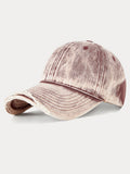 Vintage Distressed Denim-Baseball-Cap