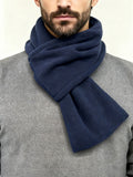 Minimalistischer Warmer Polar-Fleece-Schal