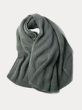 Vielseitiger Thermischer Einfarbiger Strickschal
