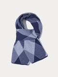 Hochwertiger Warmer Geometrischer Musterschal