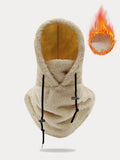 Thermischer Fleece-Kapuzen-Skimaske-Gesichtsschutzschal