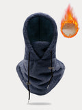 Thermischer Fleece-Kapuzen-Skimaske-Gesichtsschutzschal