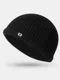 Modische warme Strick-Beanie