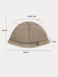 Modische warme Strick-Beanie