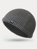 Modische warme Strick-Beanie