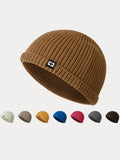 Modische warme Strick-Beanie