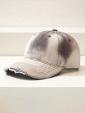Destroyed Gradient Baumwoll-Denim-Cap