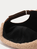 Winterliche Thermische Krempenlose Beanie-Mütze