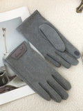 Warme Fleece-Futter Reithandschuhe