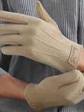 Warme Fleece-Futter Reithandschuhe