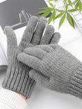 Winter Verdickte Wärmende Strickhandschuhe