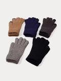 Winter Verdickte Wärmende Strickhandschuhe