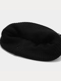 Gemütliches Kariertes Mütze Schal Handschuhe 3-in-1-Set