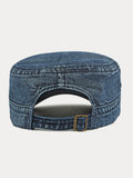 100% Baumwolle Gewaschene Denim Armeekappen